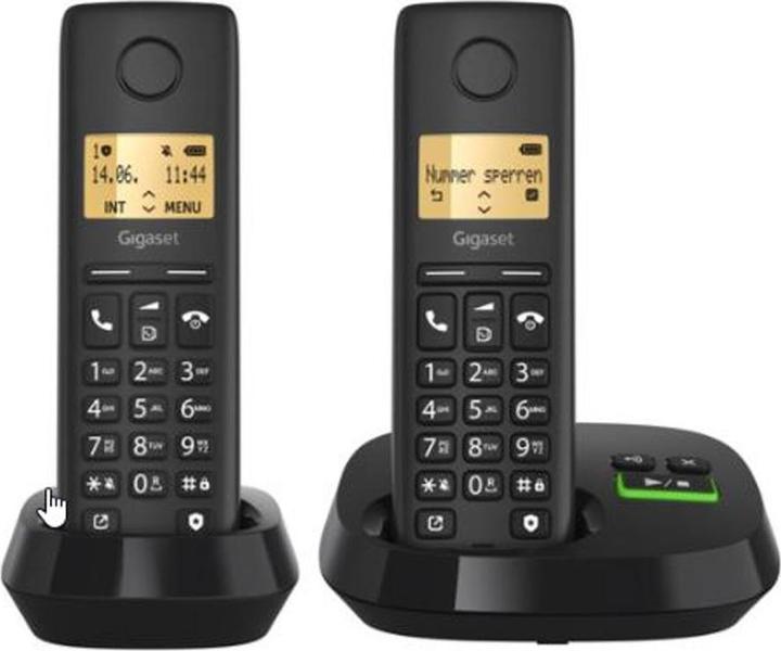 Image du produit Gigaset Pure 100 AM Duo Clip Eco sw