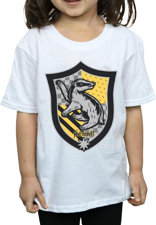 Immagine prodotto Hufflepuff Crest Flat Maglietta Ragazze (152, 158)