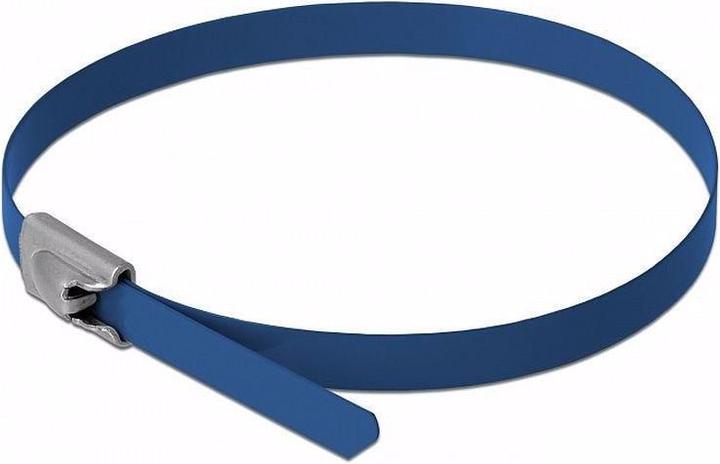 Produktbild Delock Edelstahlkabelbinder 300x4,6 10 Stk. (Metallkabelbinder, 300 mm, 10 Stk.)