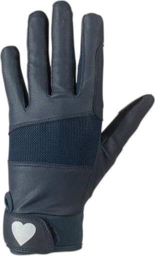 Produktbild Horze Handschuhe mit glitzerndem Herzaufdruck Kind (5)