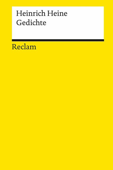 Produktbild Gedichte (Deutsch, Heinrich Heine, Bernd Kortländer, 2022)