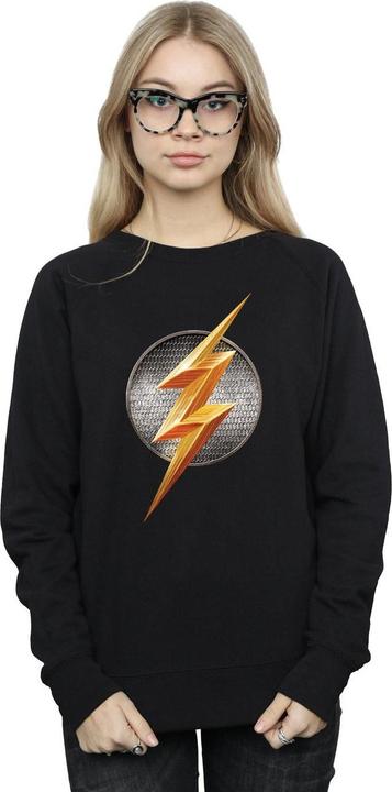 Image du produit - Sweat JUSTICE LEAGUE MOVIE FLASH EMBLEM - Femme (M)