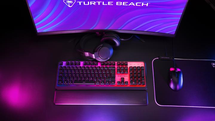 Actual product image Turtle Beach TURTLE B. Magma RGB Membrane Keyboard TBK100402 CH-Layout (CH, Cable)
