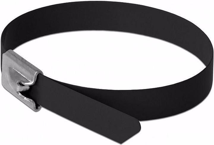 Actual product image Delock Stainless steel cable ties 400x7.9 10 pcs. (Plastic cable ties, 400 mm, 10 pcs.)