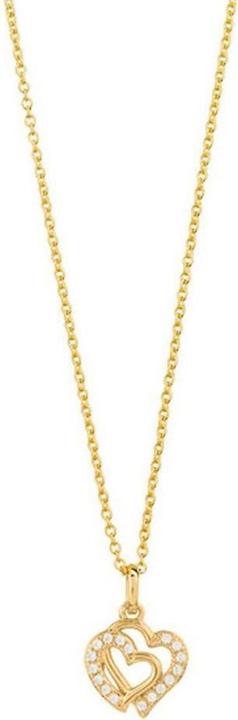 Image du produit Xenox Collier Love Story (Plaqué or, Avec pierre(s), Argent 925, 40 - 45 cm)