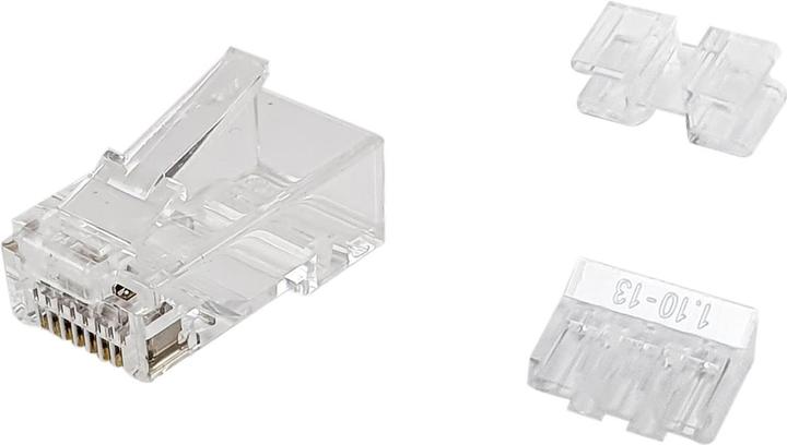 Image du produit equip Connecteur UTP Cat6A RJ45 100 STK (Connecteur Douille)