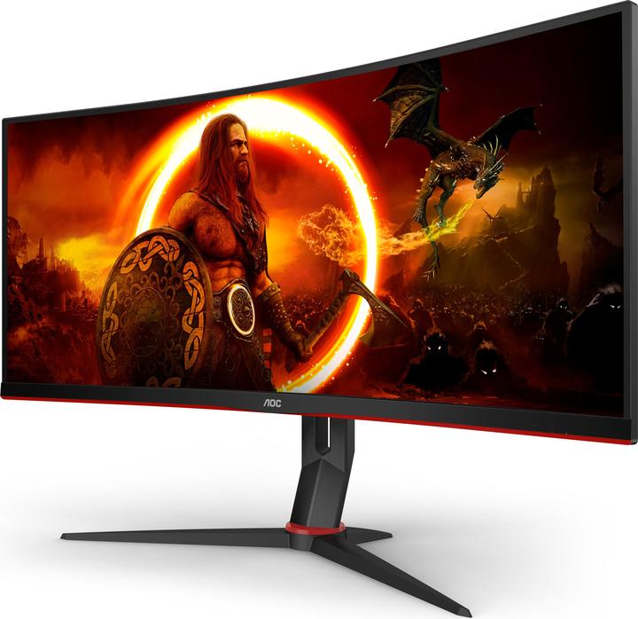 Actual product image AOC CU34G2XPD/BK (3440 x 1440 pixels, 34")