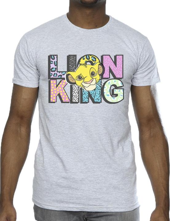 Image du produit Disney - T-shirt THE LION KING PATTERN LOGO - Homme (4XL)
