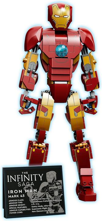 Produktbild LEGO Iron Man Figur (76206, LEGO Marvel)