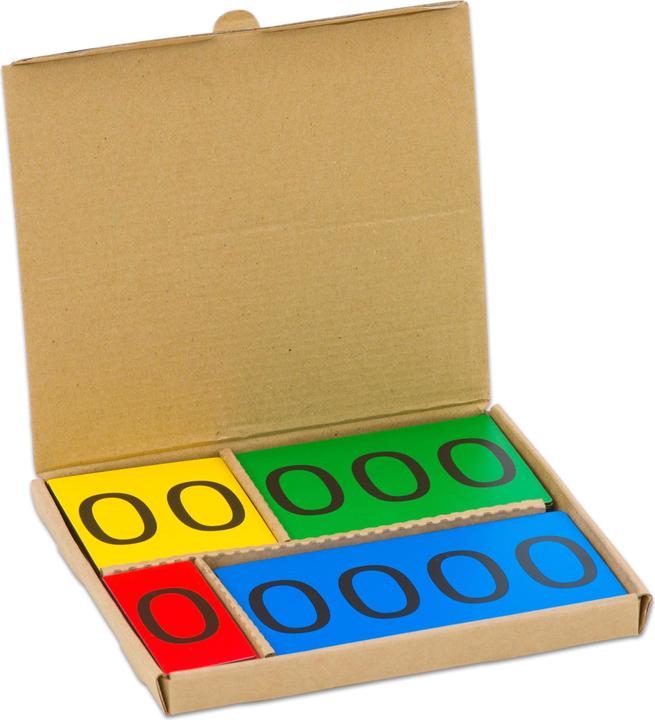 Actual product image Betzold Magnetic place value cards (Czech)