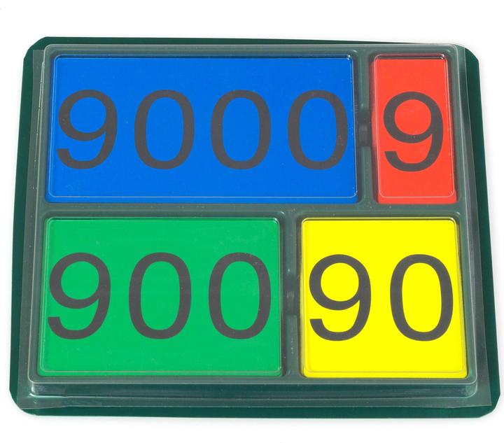 Actual product image Betzold Magnetic place value cards (Czech)