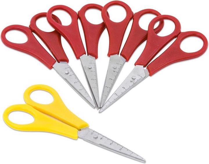 Produktbild Betzold Bastelscheren,spitz, rechts, 5 Stück (10 cm)