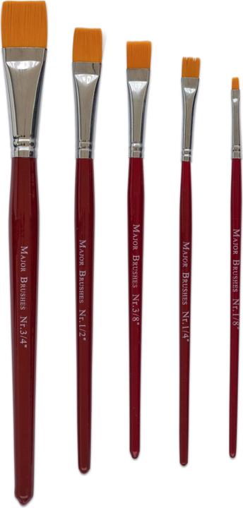 Actual product image Betzold Painting brush set with 6 pieces