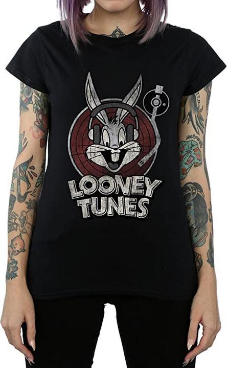 Image du produit Looney Tunes T-shirt en coton avec logo Bugs Bunny - Femmes/Dames (M)
