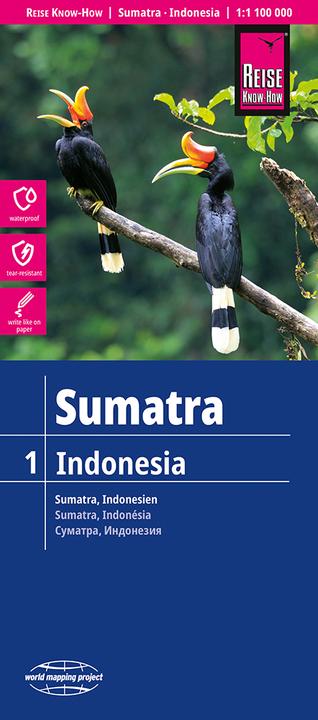 Produktbild Landkarte Sumatra (1:1.100.000) - Indonesien 1
