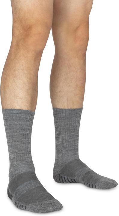 Actual product image Normani 4 trekking wool socks with cushion sole and comfort cuff - 9087 (pack of 4, 35 - 38)