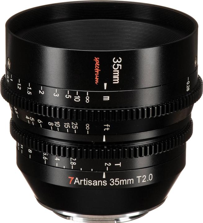Image du produit 7artisans Spectrum 35mm T2.0 Sony E (Sony E, Plein format)