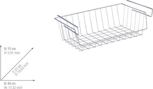 Produktbild Wenko Regaleinhängekorb