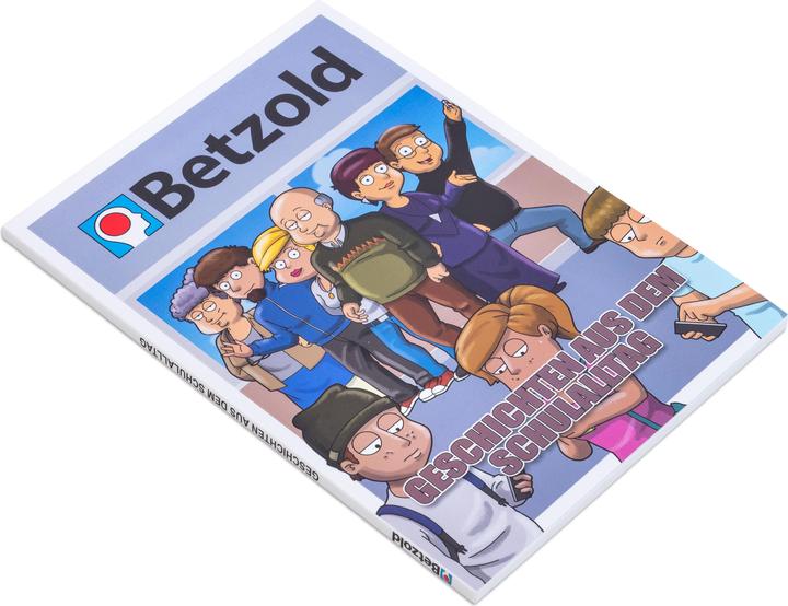 Produktbild Betzold Sport Cartoon-Buch Schule