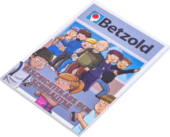 Produktbild Betzold Sport Cartoon-Buch Schule