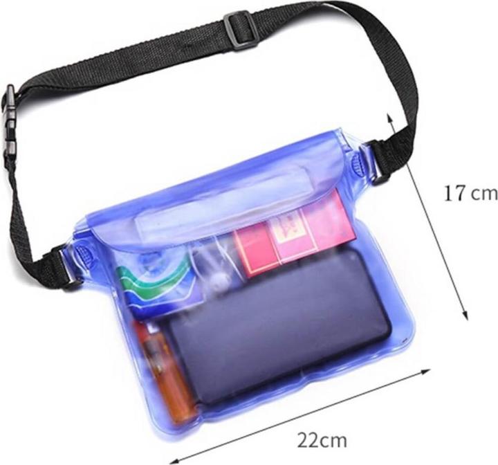 Image du produit Cover-Discount Sac étanche Dry Bag pour appareil mobile et petits articles jaune