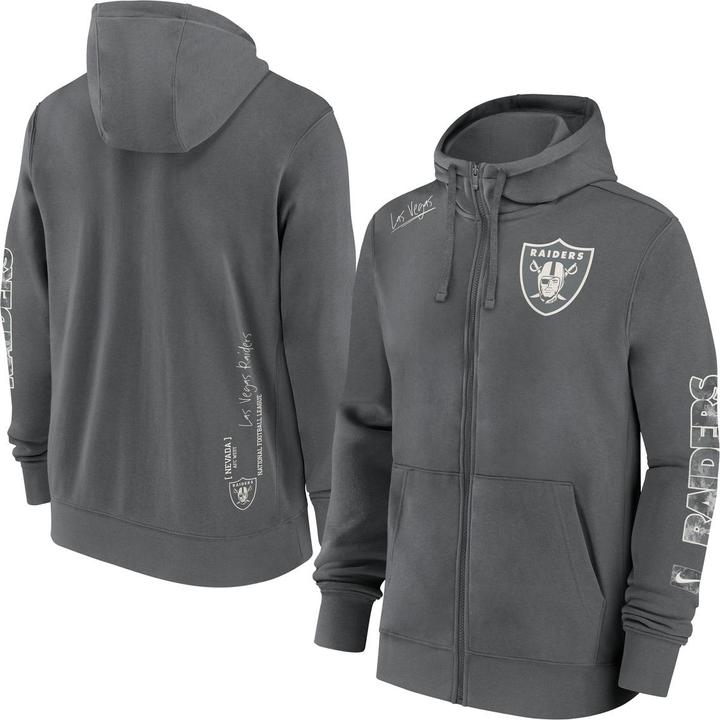 Produktbild Nike Las Vegas Raiders Full-Zip Fleece Hoodie L (L)