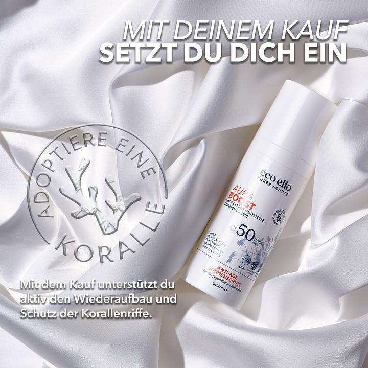 Produktbild Eco Elio Aura Boost (Sonnencreme, SPF 50, 50 ml, 94 g)