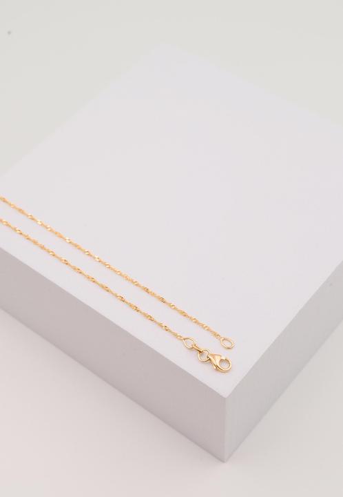 Actual product image Muau Singapore (750/18K pink gold, 40 cm)