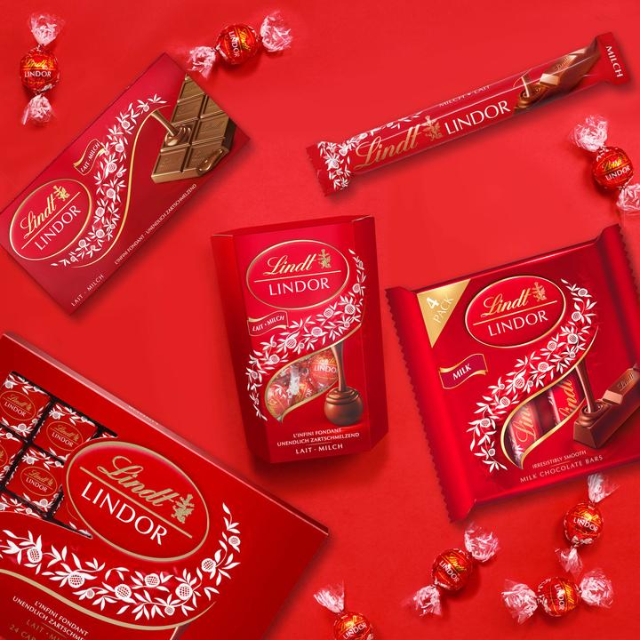 Actual product image Lindt Lindor balls sharing box (298 g)