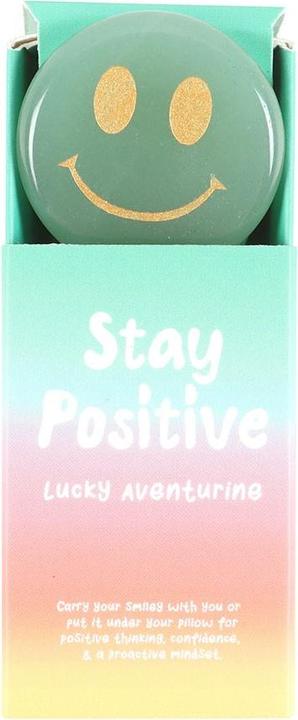 Produktbild Something Different Kristall Stay Positive AventurineGewebe Glückliches Gesicht