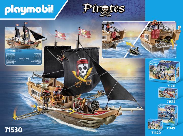 Produktbild Playmobil Grosses Piratenschiff (71530, Playmobil Pirates)