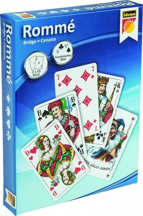 Idena Jeu de cartes Rami (Français)