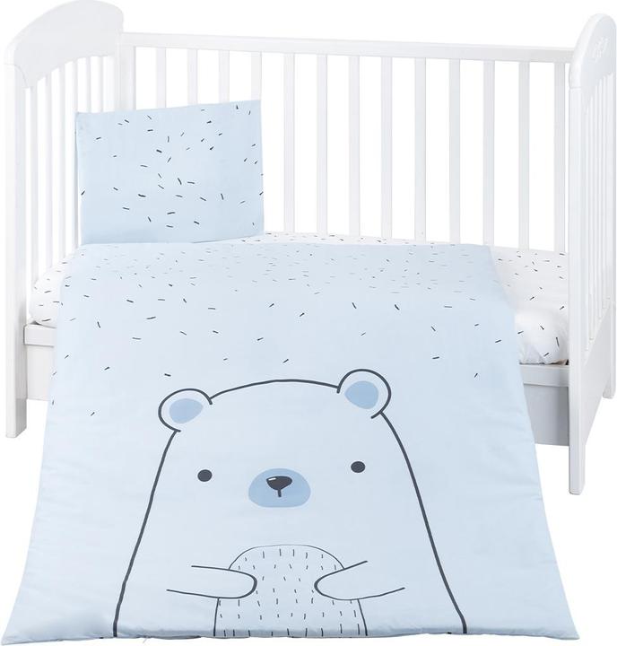 Produktbild Kikkaboo Bettwäsche Bär 3-tlg 135 x 95