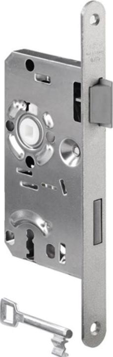 Image du produit BKS Serrure à mortaiser 0215 BB 20/ 55/72/8 mm DIN droite argentée arrondie classe 1 plastique (Serrure à mortaise)