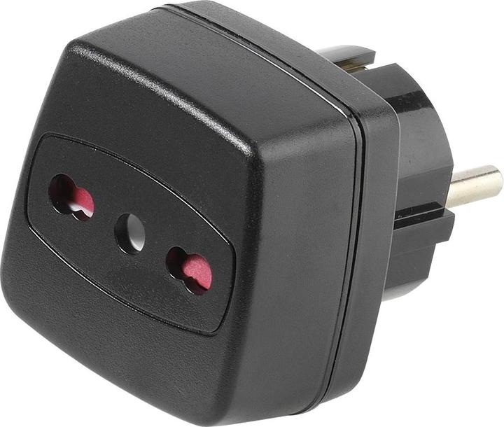 Immagine prodotto Vivanco Spina da viaggio Italia,I Socket-Schuko St.