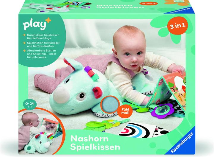Immagine prodotto Play+ Rinoceronte (33 x 38 cm)