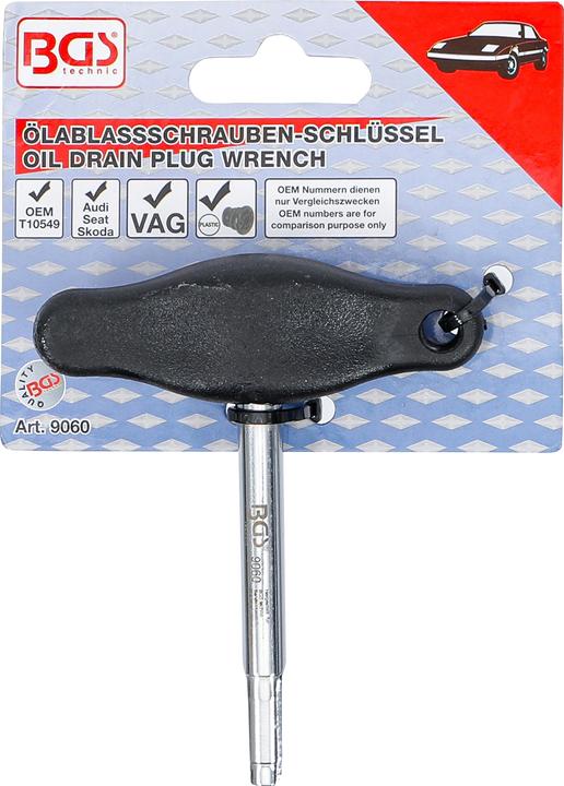 Immagine prodotto BGS Chiave a profilo speciale per tappi di scarico dell’olio per VAG