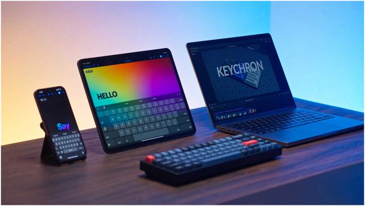 Produktbild Keychron Key K6Pro 65% Alu RGB Key Red H K6P-J1-DE (DE, Kabellos)