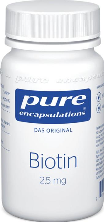 Immagine prodotto Pure encapsulations Capsule di biotina (60 Pezzo/i, Pillole, 26 g)