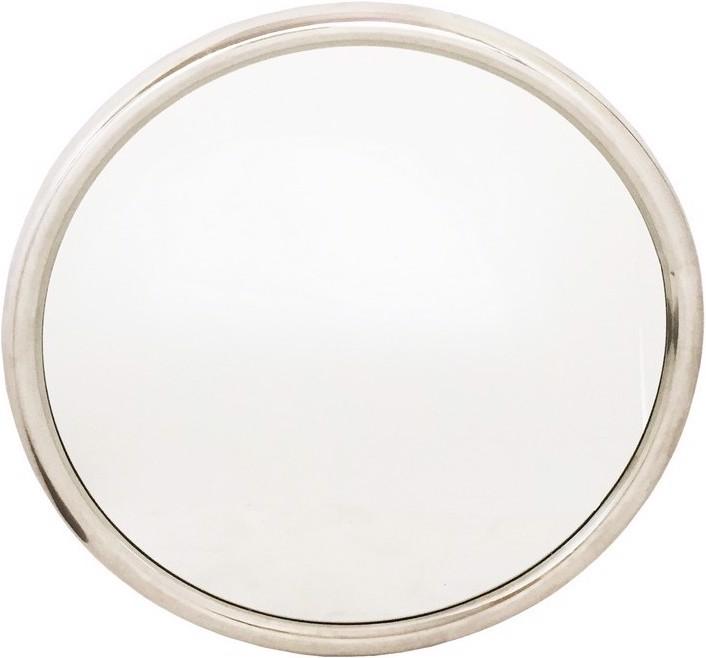 Produktbild Bhp Spiegel mit Metallrahmen silber rund (Ø 80 cm)