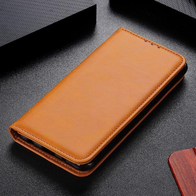 Image du produit MU Classic Série de couvertures de livres en cuir Classic V (Xiaomi Poco F2 Pro)