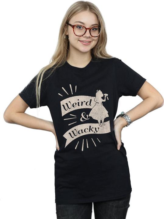 Image du produit Disney - T-shirt ALICE IN WONDERLAND WEIRD AND WACKY - Femme (XXL)