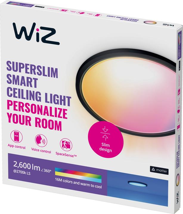 Actual product image WiZ Tunable White & Color SuperSlim (2600 lm)