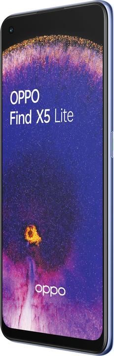 Image du produit OPPO Find X5 Lite (256 Go, Startrails Blue, 6.43", Double SIM, 64 Mpx, 5G)