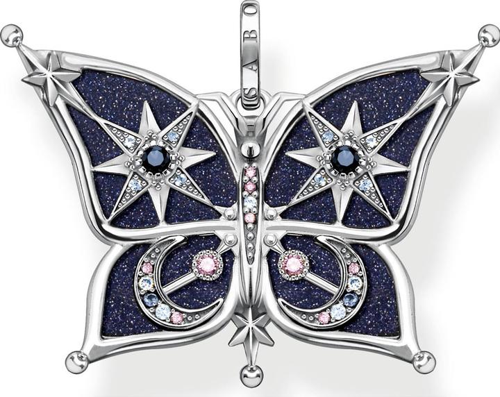 Actual product image Thomas Sabo Butterfly of the night pendant (925 silver)