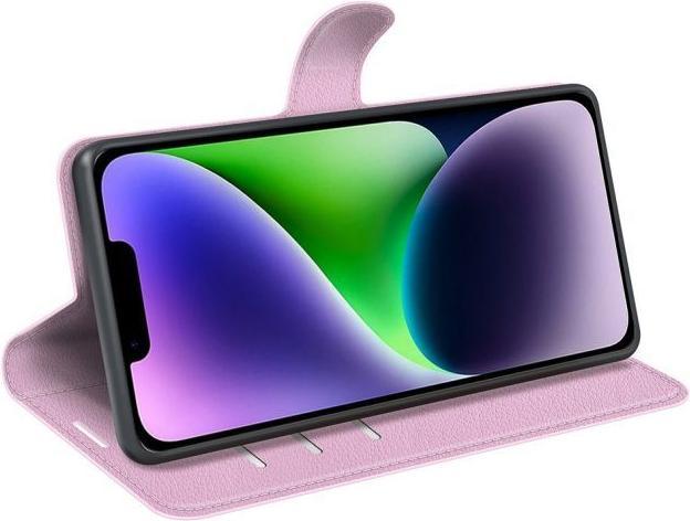 Image du produit MU Classic Série de couvertures de livres en cuir Litchi (Apple iPhone 15)