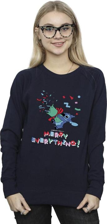 Image du produit Disney - Sweat LILO AND STITCH STITCH MERRY EVERYTHING - Femme (XL)