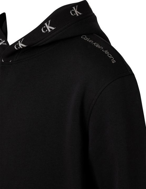 Immagine prodotto Calvin Klein Jeans LOGO JACQUARD HOODIE, nero (nero), taglia XL (XL)