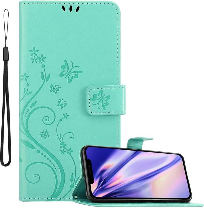 Actual product image Cadorabo Flower Book cover (Apple iPhone 12 Pro Max)
