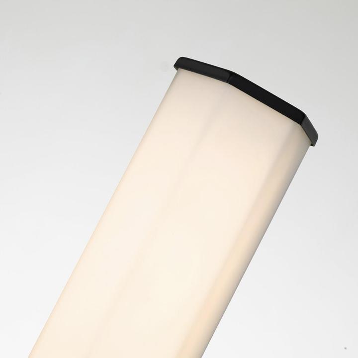 Image du produit Elstead Lighting Facet LED Applique murale noir mat opale gravé IP44 (1080 lm)